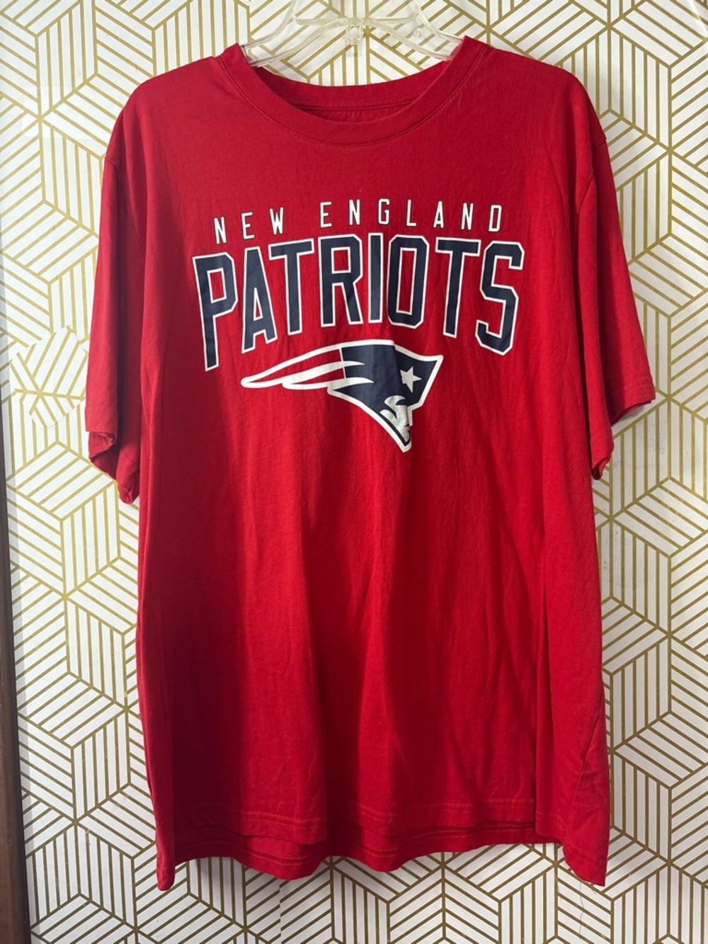 NFL New England Patriots Men’s Short Sleeve Shirt XXL